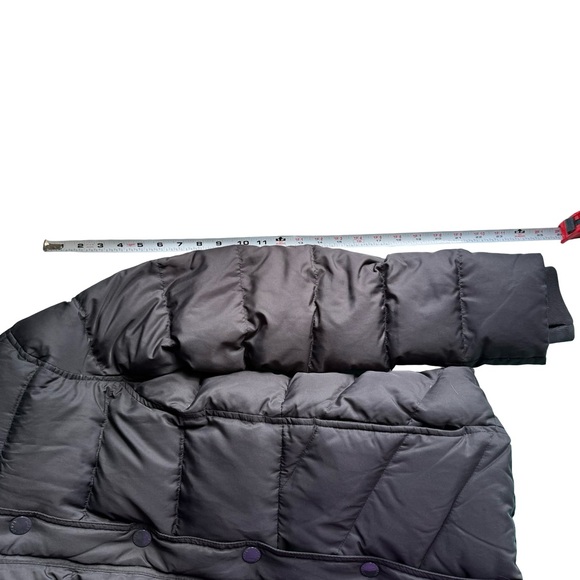 J. Crew Black Down Puffer Jacket Size S Cozy Winter Classic Casual Lightweight - Picture 7 of 16